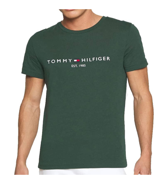 Pánské zelené triko Tommy Hilfiger