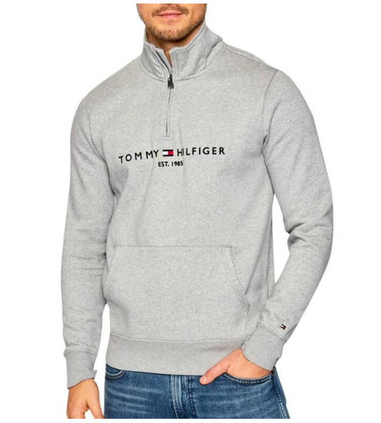 Tommy Hilfiger Logo Mock neck  Sweatshirt