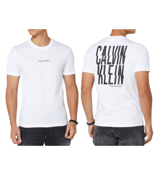 Pánské bílé triko Calvin Klein